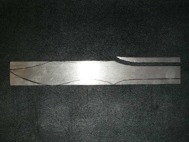 homemade knife template