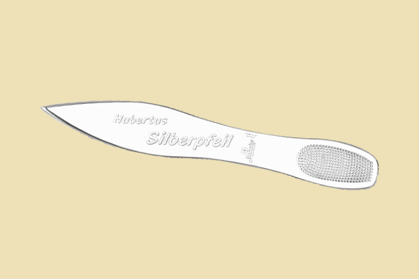 Review of the classic shiny Silberpfeil throwing knife.